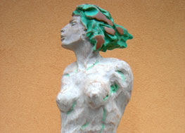 donna nel vento